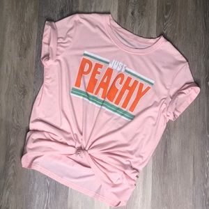 Just Peachy 🍑 Tee Shirt